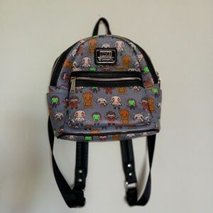 Marvel Character Print Mini Backpack
